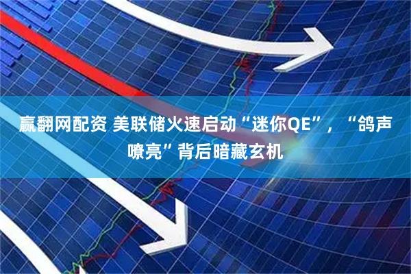 赢翻网配资 美联储火速启动“迷你QE”,“鸽声嘹亮”背后暗藏玄机
